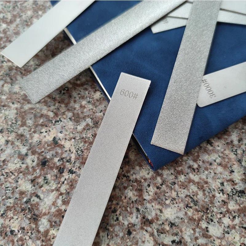 Professional Diamond Sharpening Stone Grit 150-3000# Whetstone Knives Open the Blade Tool DIY Woodwork Accessories Kitchen 2PCS