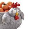 Dekorativní Farmářská Kuchyňská Potřeba Podnos na Skladování Slepic, Roztomilá Miska Slepička, Novinkový Košík na Vejce Vnitřní Venkovní Párty Nádoba na Jídlo Talíř na Ovoce,