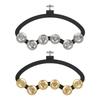 Tambourine for Drum Set Hihat Tambourine for Drummers Hand Bell Rattle Party Single Row Easily Mountable Hand Held Percussion
