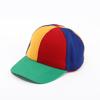Detachable Color-block Bamboo Dragonfly Baseball Cap with Deep Crown for Parent-child Outings