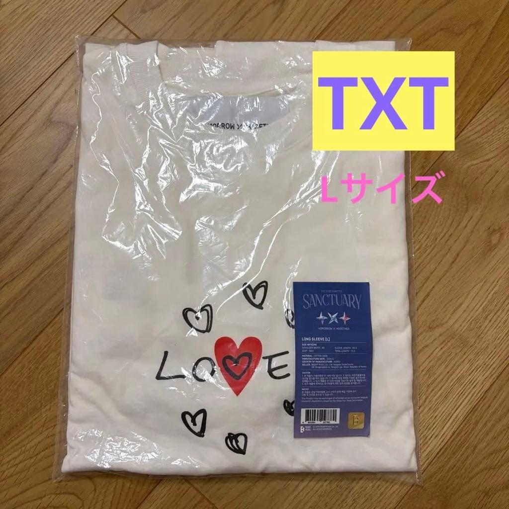 [USED] TXT Long Sleeve T-Shirt Tuva SANCTUARY Size L