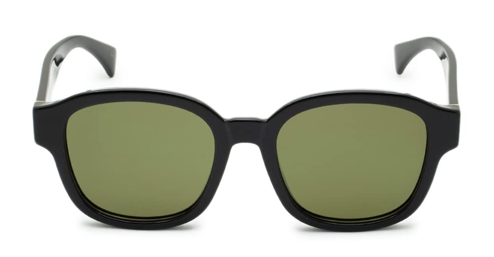 Asian GG1140SK 002 Black Green [Gucci] Men's Sunglasses, Fit,