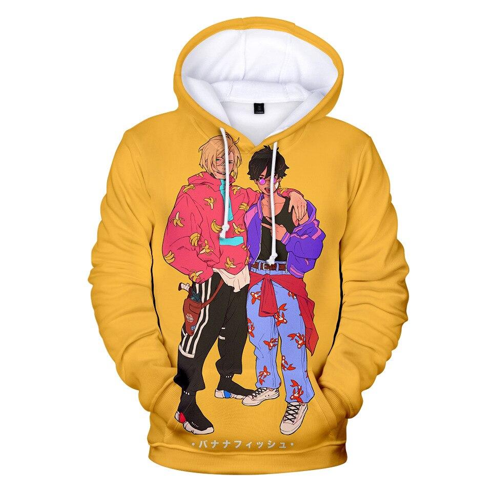 Banana Fish Anime Hoodie Men /Women Sweatshirt Popular Fashion - Main Image