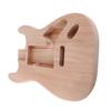 Unfinished Electric Guitar Barrel Mahogany DIY Professional Electric Guitar Body Replacement Blank GSB09