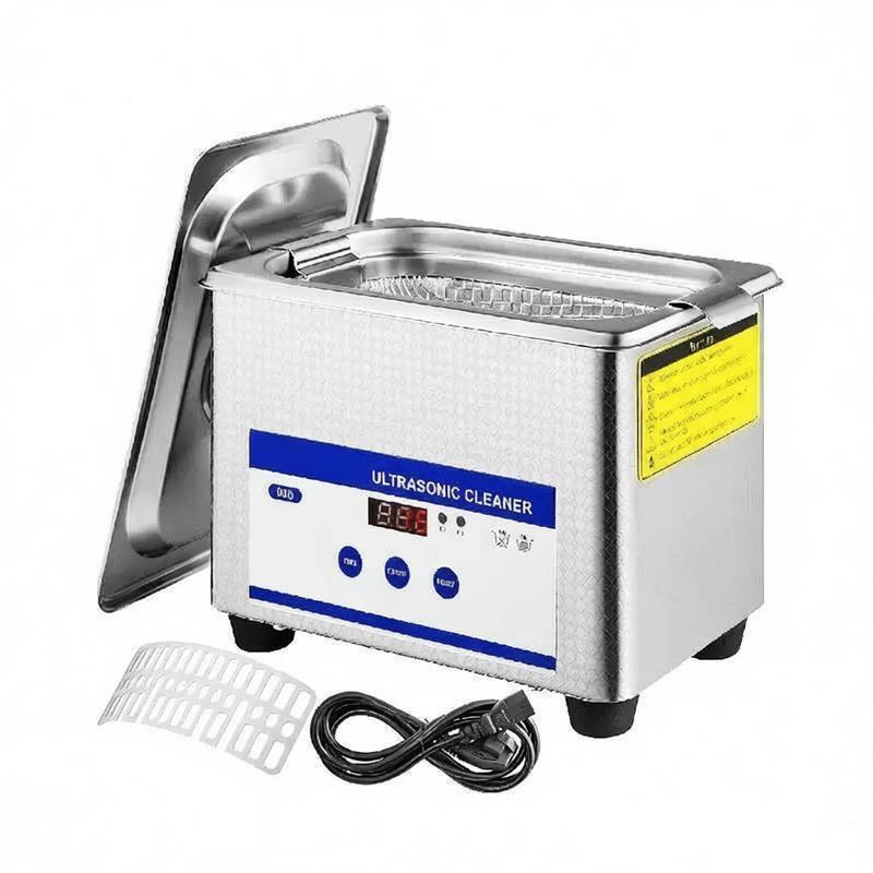 0.8L ultrasonic cleaner - cleaning equipment - ultrasonic cleaning basket белый
