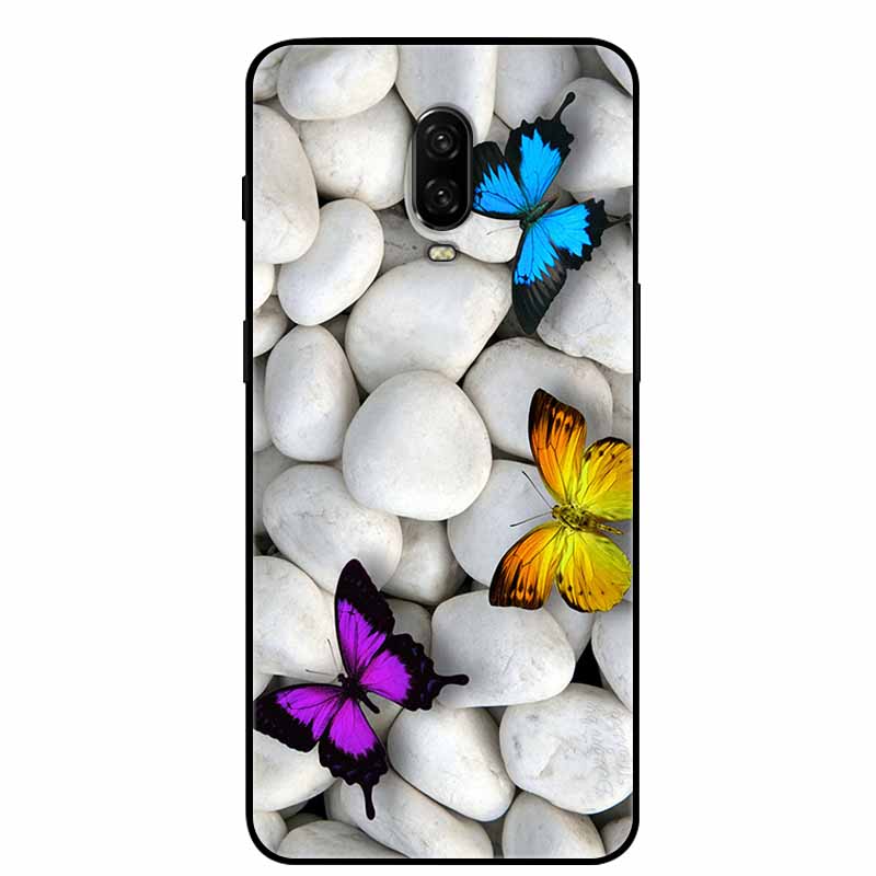 For Oneplus 6T Case Silicone Lovely TPU Soft Phone Cover for One Plus 6 6T Protective Back Shells oneplus6T Cute Cats Funda Capa