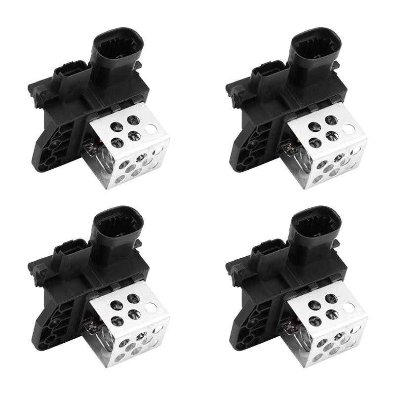 

4X Radiator Motor Fan Heater Resistor 9673999880 9ML351332181 For Citroen Berlingo C1 C4 Xsara 107 206 307 чёрный