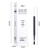 Deli 0.5mm Ret Retractable Gel Pen Refills