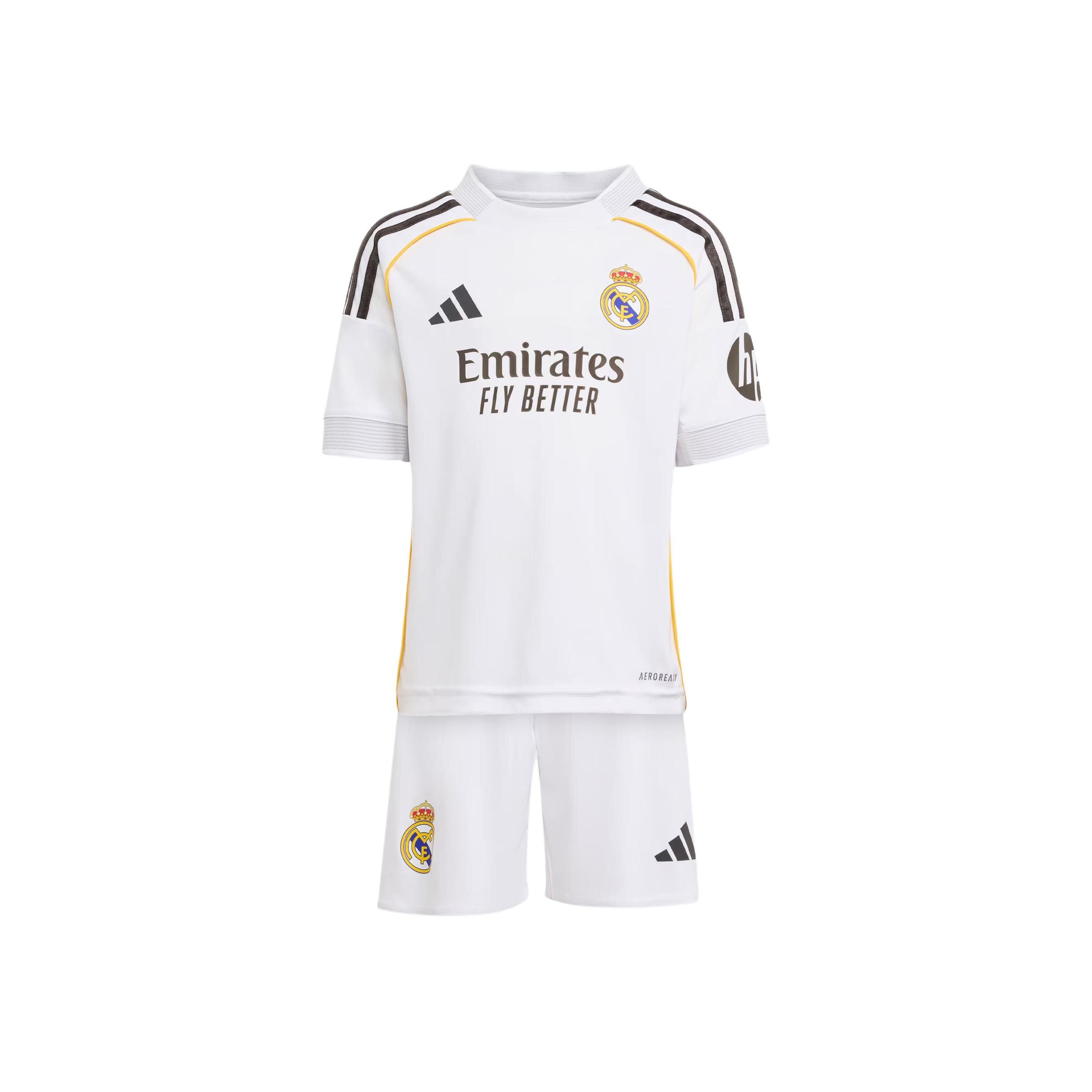 

Adidas Мини-комплект «Реал Мадрид» SS25 Серия Aeroready Домашний Детский Комплект JN8870 98