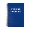 Henry Ciano Fitness Training Budget Planner Loose Leaf Notebook Fabric Cover Folded Leaflet Binding 25 Sheets Gift for Sports