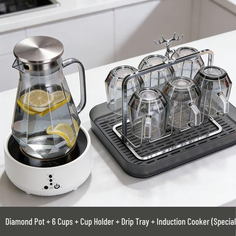 High-Temperature Resistant Glass Cup Set