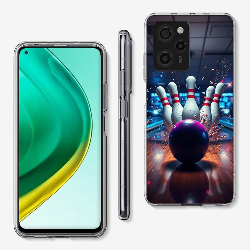 Bowling Entertainment Activities Cover Phone Case For Xiaomi Poco M8 M7 M6 M4 M3 X7 X6 X4 Pro F7 Ultra M5S Mi 14 14T 15 15T 12T