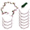 Hanging Garland Simulated Wisteria Flower Floral Plants Fake Flower Strings  Proposal