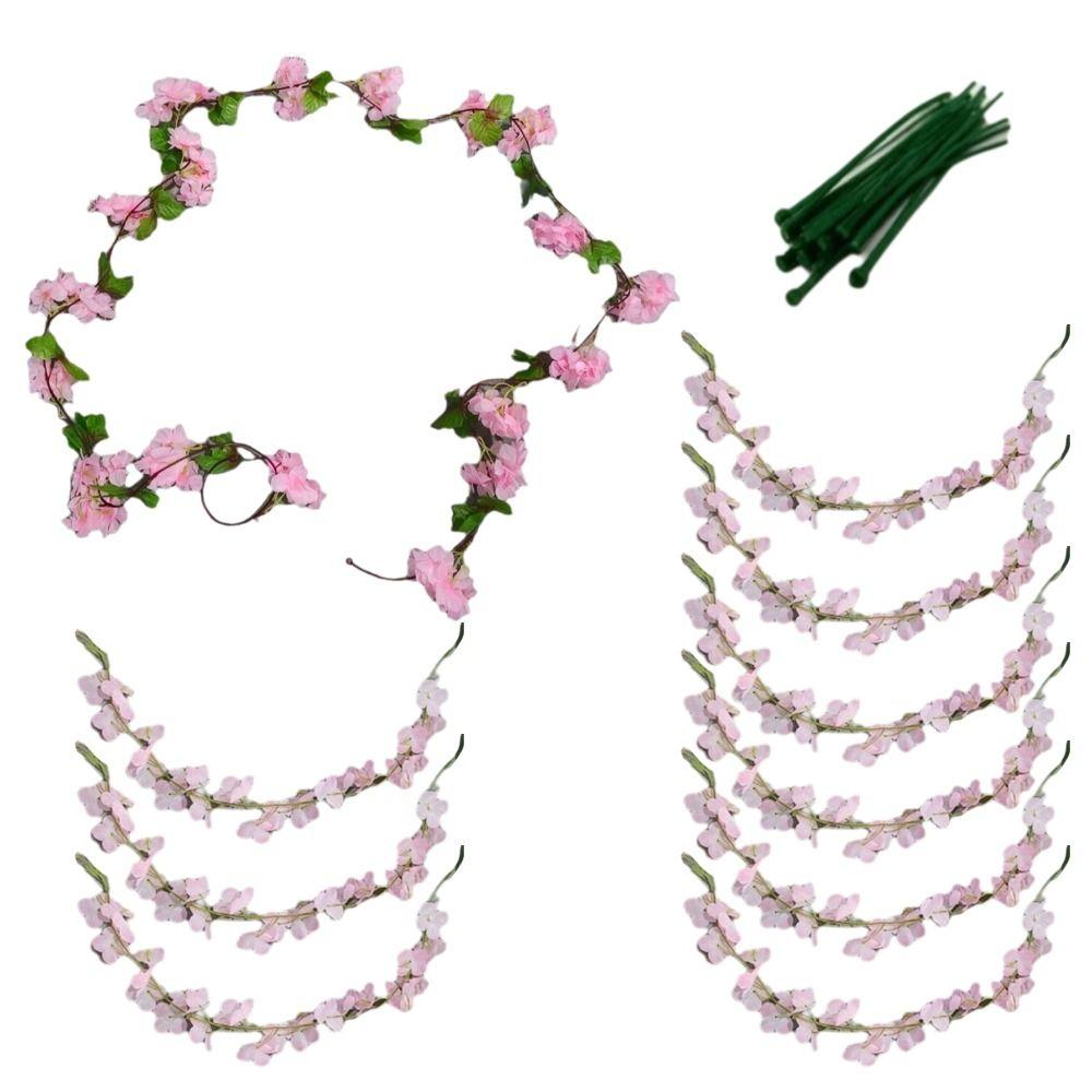 Hanging Garland Simulated Wisteria Flower Floral Plants Fake Flower Strings  Proposal