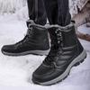 Men Winter Snow Boots Outdoor Male Plush Shoes Thick Sole Sneakers Botines Tenis Keep Warm Fashion Ankle Boots Size 39-48