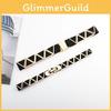 Fashion Metal Triangle Splicing Design Women Slim Waist Belt For Dress Casual Fashion Accessory