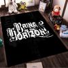 "Bring Me The Horizon Logo Rug - Non-slip rug suitable for living room and bedroom sofas"