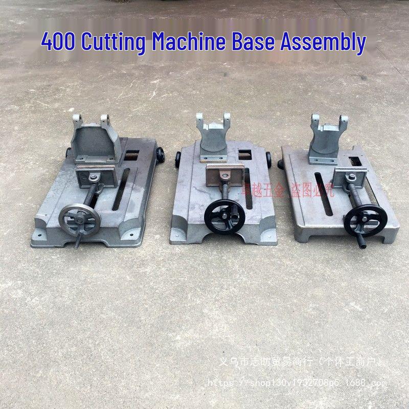 400 Cutting Machine Parts: Base Support & Head Clamp Assembly Frame