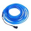 2M Blue LED Car Interior Decorative Atmosphere Wire Strip Light Accessories US
