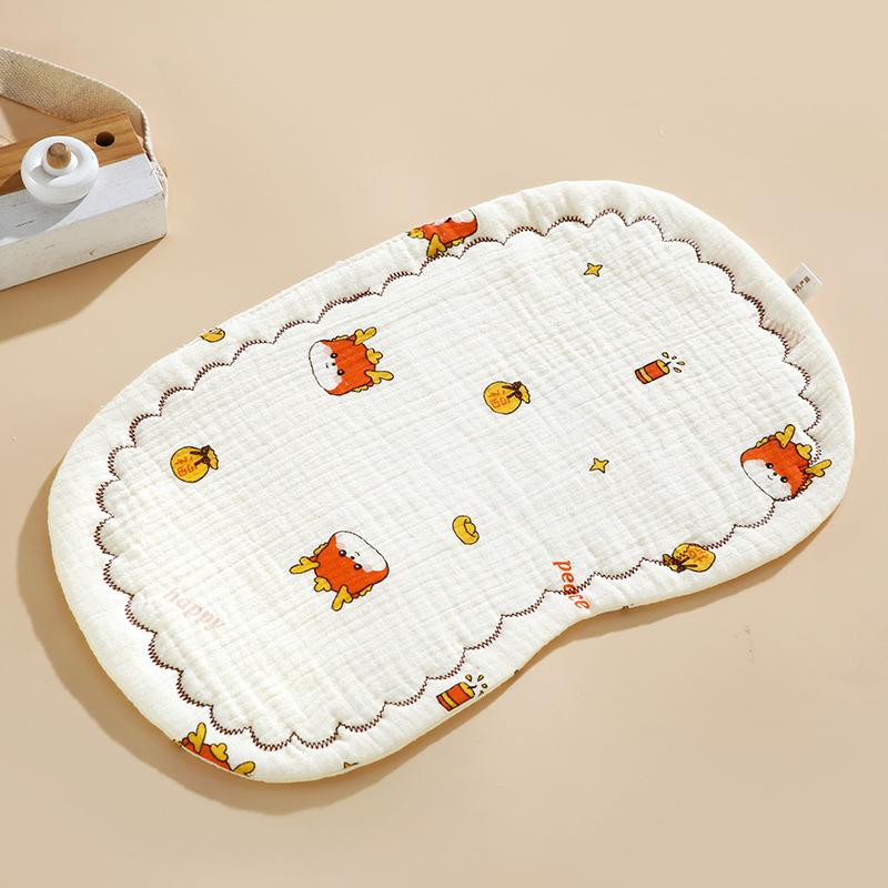 Baby Pillow Towel Sweat-absorbing Breathable Newborn Baby Pillow Pure Cotton Gauze Pillow Sheet Multifunctional Saliva Towel