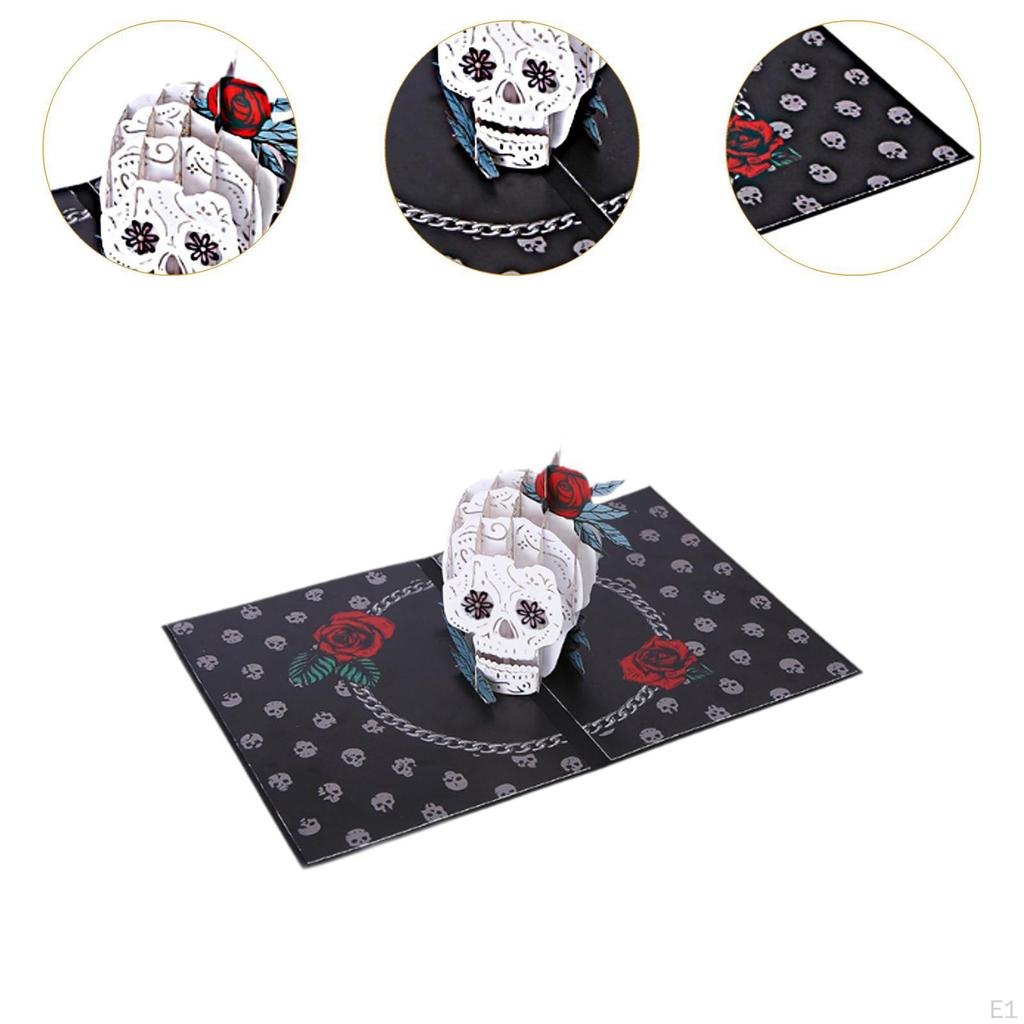 3D Halloween Greeting Card Party Invitation Postcard Multi-scenario Creative Gifts Pop-up for
