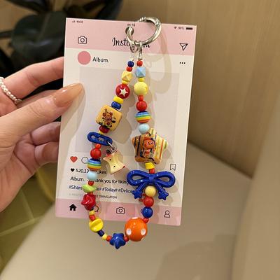Original Star People Phone Case Bracelet Pendant Cartoon Cute Phone Chain Creative Personality Bag Pendant Decoration Gift