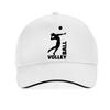 Newest Fashion Baseball Cap Volleyballer Ball Player Print Casual Hat Summer Cool Men  Trucker Caps