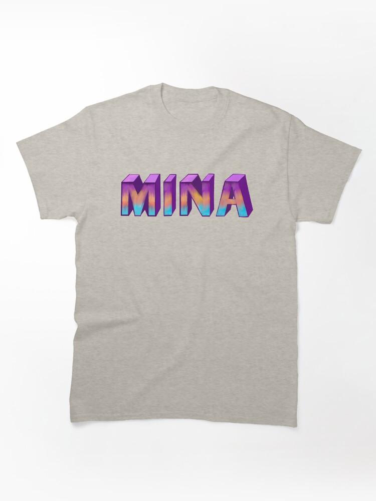 Mina the Hollower Top 10 best personalised gifts 2022 - Mina version2 - personalised,personalized custom name in ombre Classic Unisex T-Shirt