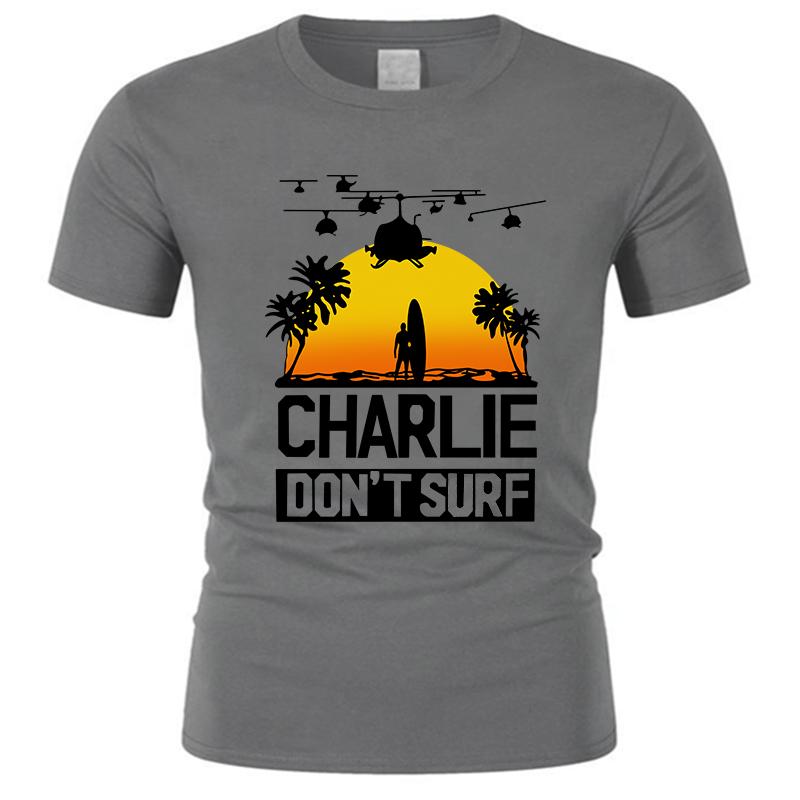Charlie Dont Surf tshirt Unisex Apocalypse Now Film Movie Unisex tshirt Fashion cotton teeshirt