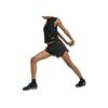 Nike Logo Print Elastic Waist Training Shorts Women Shorts Black AQ5636-010