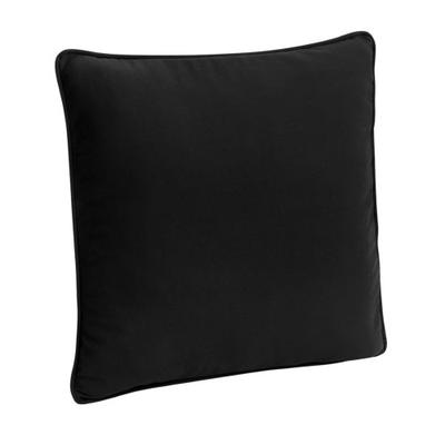 Fairtrade Cotton Contrast Piping Cushion Cover