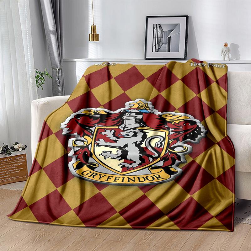 Harry Potter Gryffindor House Crest Phone Case CoverPrint Blanket, Soft Blanket For Sofa Office Bed And Travelling Daughter Birthday Gift es