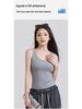 Women's Summer Tencel Lyocell U-Neck Knit Vest, Sleeveless with Narrow Shoulders - Stylish Inner or Outer Layer Top