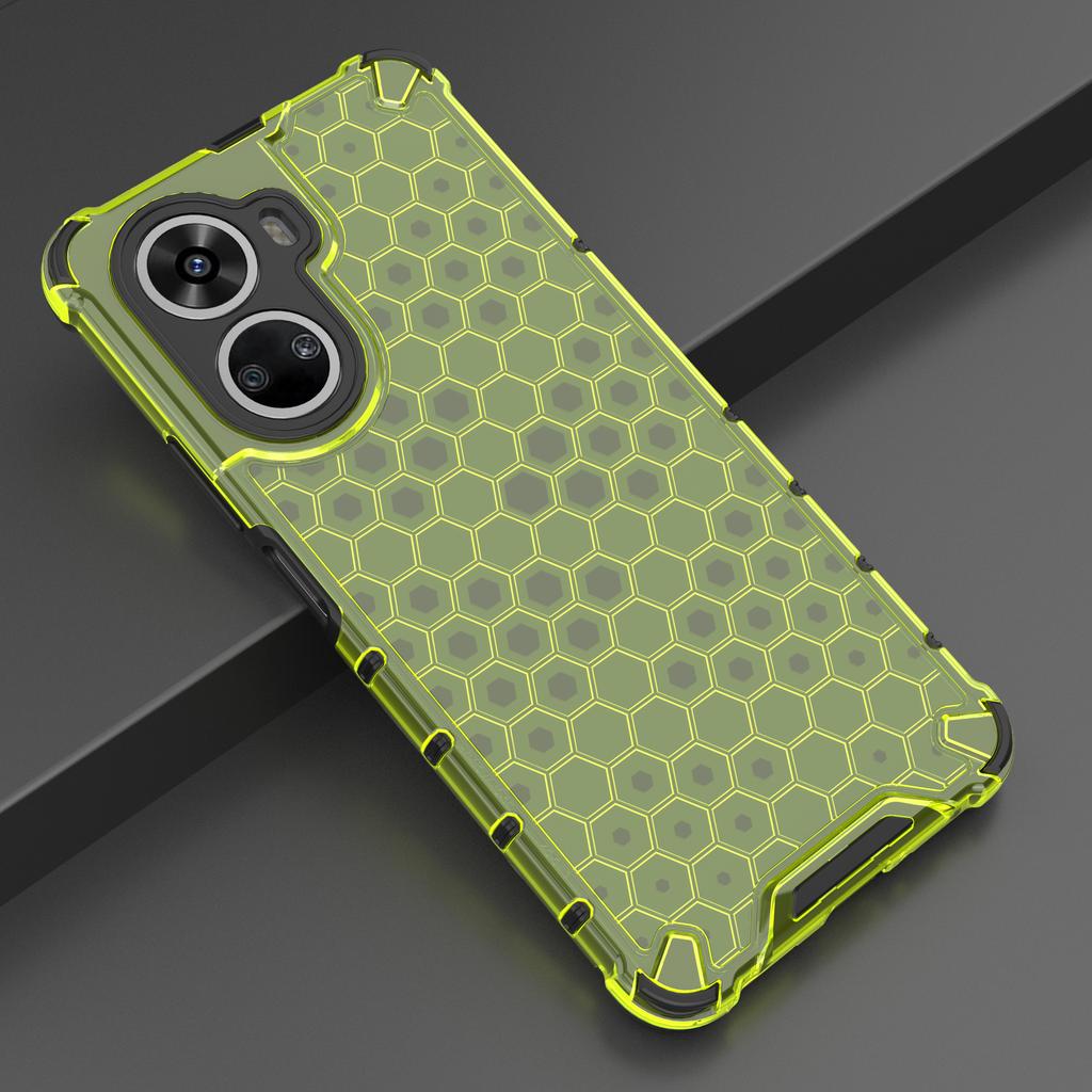 For Huawei nova 12 SE 4G Honeycomb Case PC+TPU Cushioning Shockproof Phone Cover