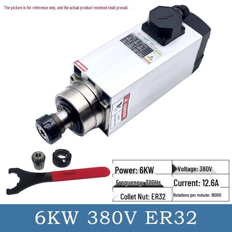 Changsheng Vzduchem chlazený gravírovací vřetenový motor - 1,5 kW až 7,5 kW