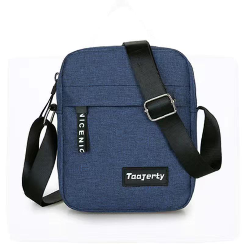 

Чоловіча водонепроникна сумка через плече та на плече з Оксфорду - Багатошаровий маленький діловий рюкзак та гаманець