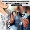 Eyeglass Bending And Adjustment Tool: A Tool For Repairing Glasses, Easily Adjusting The Fit Of Your Eyeglasses.