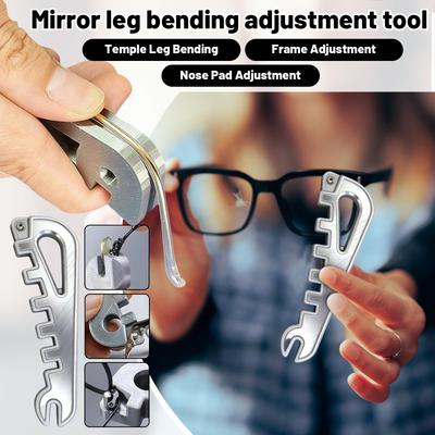 Eyeglass Bending And Adjustment Tool: A Tool For Repairing Glasses, Easily Adjusting The Fit Of Your Eyeglasses.