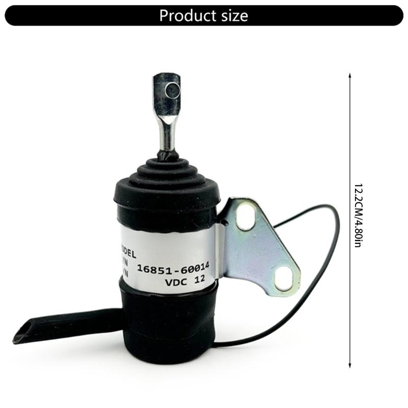 Hochleistungs-12V-Kraftstoffabschaltmagnet 1685160014 Motorstoppmagnet für Landmaschinen Motorabschaltsysteme