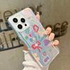 Macaron Graffiti Small Animal UV Painting High Definition Printing Feather Protective Case iPhone17Promax Mobile Phone Case