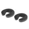 2 PCS Cradles Pillows, Head Pads For Massages, Massage Accessories Cushion Made Of PU Leather -