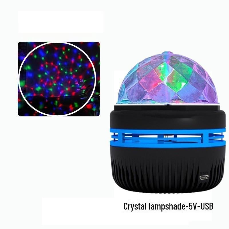 Aurora Starry Sky Night Light - Rotating Projector Lamp for Romantic Bedroom Atmosphere