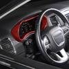 Red Carbon Fiber Dashboard Meter Cover Trim Frame For Dodge Durango 2014-