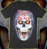 Twarz Śmierci Retro Kultowy Horror Dokumentalny Graficzny T-shirt Męski Damski Vintage Czaszka Casual Str