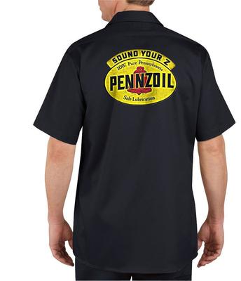 Penzoil Safe Lubrication - Mechanics Graphic Work Shirt Short Sleeve Unisex T-Shirt