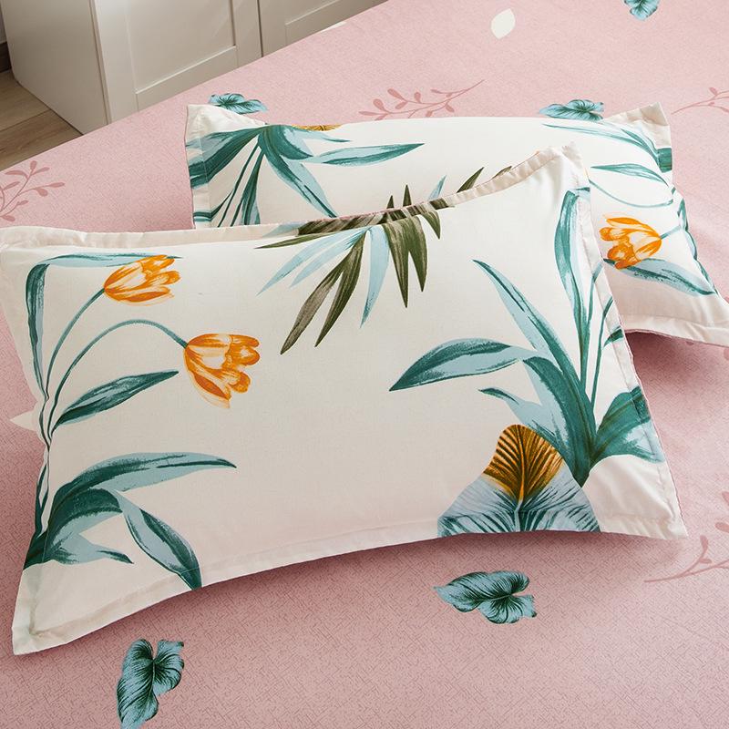 48x78 Weicher Atmungsaktiver Gewaschener Kissenbezug für Erwachsene