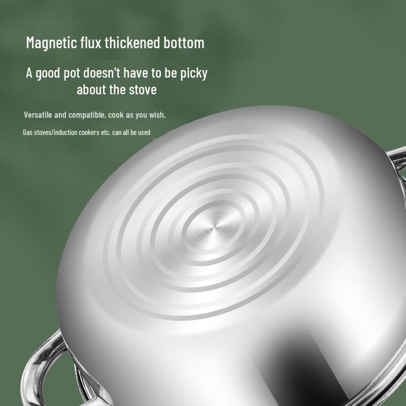 Bernice Osberg 28cm doppelwandiger Dampfgarer aus Edelstahl