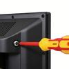 Strong Carbon Steel Insulated Screwdriver Created For Prolonged Service In Electrical And Home Improvement Projects