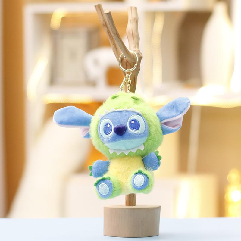 Stitch Plush Toothless Toy Keychain Animal Stuffed Doll Backpack Pendant Gift