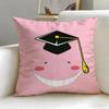 Federa Cuscino Anime Assassination Classroom Morbida Facile da Lavare Versatile per Divano Letto Viaggio e Ufficio